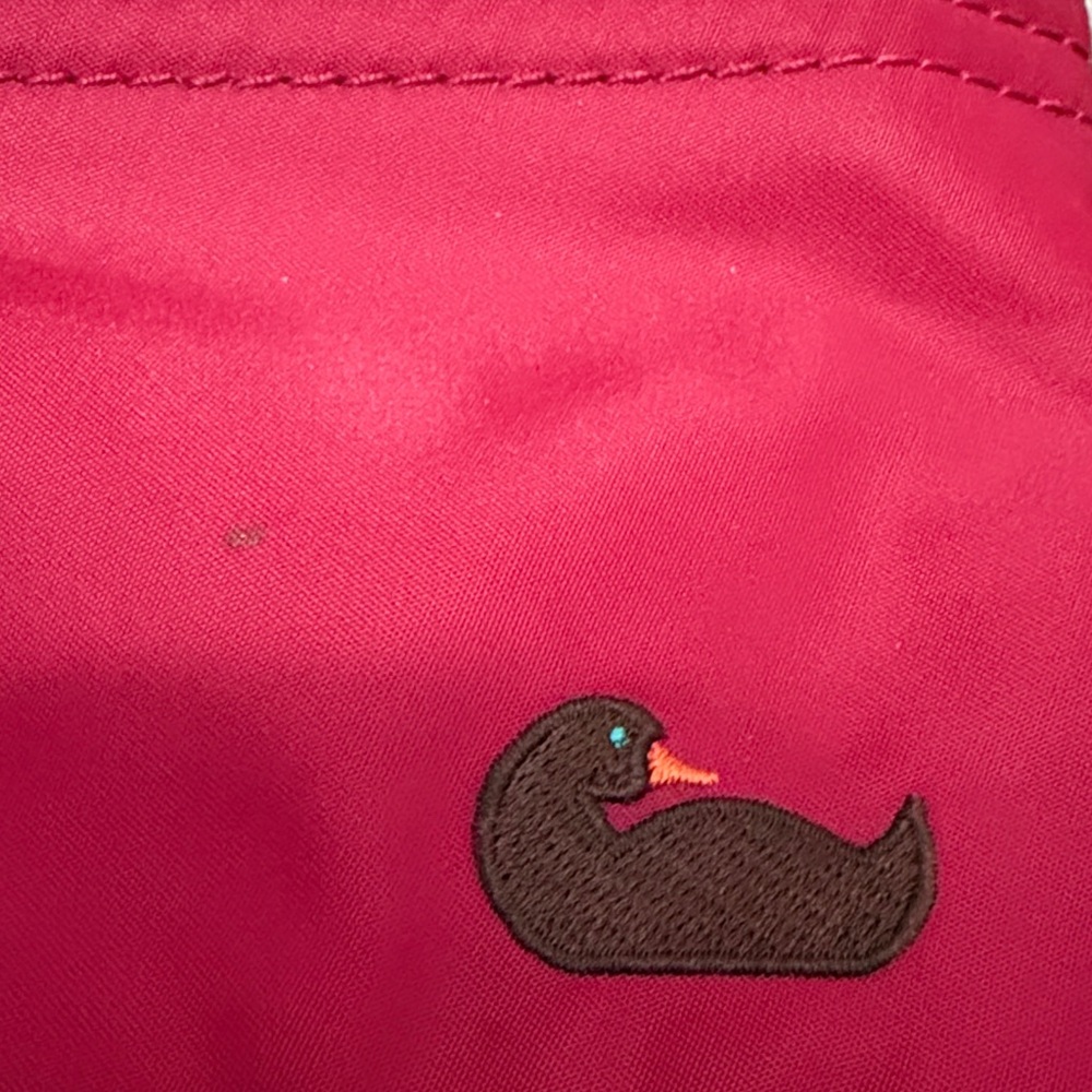 Dooney & Bourke Red and Brown Crossbody Bag - Picture 5 of 6